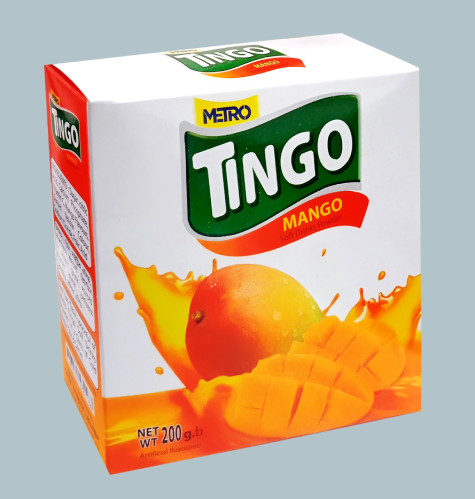Tingo Soft Drinks Mango 200gm Box 